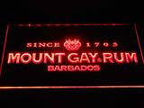 Mount Gay Rum LED Neon Sign USB - Red - TheLedHeroes