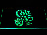 FREE Colt 45 Malt Liquor LED Sign - Green - TheLedHeroes