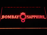 Bombay Sapphire Gin LED Neon Sign Electrical - Red - TheLedHeroes