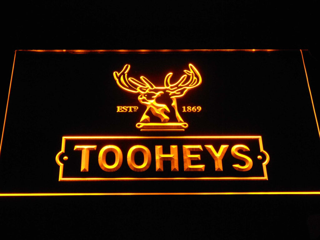 Tooheys LED Neon Sign USB - Yellow - TheLedHeroes