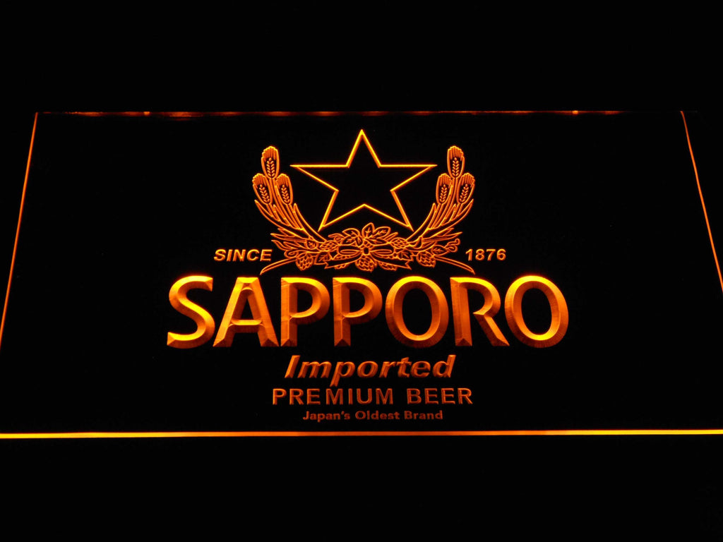 Sapporo LED Neon Sign Electrical - Yellow - TheLedHeroes