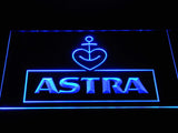 Astra Beer LED Neon Sign USB - Blue - TheLedHeroes