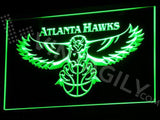 Atlanta Hawks LED Neon Sign Electrical - Green - TheLedHeroes