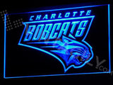 Charlotte Bobcats LED Neon Sign Electrical - Blue - TheLedHeroes
