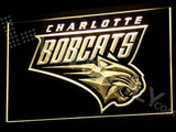 Charlotte Bobcats LED Neon Sign Electrical - Yellow - TheLedHeroes