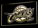 Cleveland Cavaliers Wall LED Sign - Yellow - TheLedHeroes