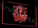 Dallas Mavericks LED Neon Sign Electrical - Red - TheLedHeroes