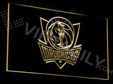Dallas Mavericks LED Neon Sign Electrical - Yellow - TheLedHeroes