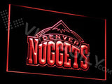 Denver Nuggets LED Neon Sign Electrical - Red - TheLedHeroes