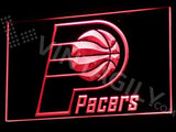 Indiana Pacers LED Neon Sign Electrical - Red - TheLedHeroes