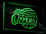 Los Angeles Clippers LED Neon Sign USB - Green - TheLedHeroes