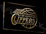 Los Angeles Clippers LED Neon Sign Electrical - Yellow - TheLedHeroes