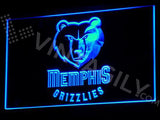 Memphis Grizzlies LED Neon Sign Electrical - Blue - TheLedHeroes