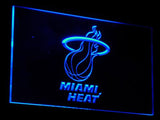 Miami Heat LED Sign - Blue - TheLedHeroes