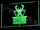 Milwauuke Bucks LED Neon Sign Electrical - Green - TheLedHeroes