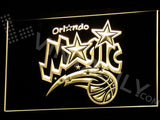 Orlando Magic LED Neon Sign USB - Yellow - TheLedHeroes