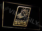 Phoenix Suns LED Neon Sign Electrical - Yellow - TheLedHeroes