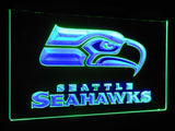 Seattle Seahawks Dual Color Led Sign - Normal Size (12x8.5in) - TheLedHeroes