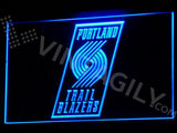 Portland Trail Blazers LED Neon Sign USB - Blue - TheLedHeroes