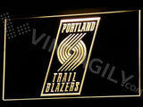 Portland Trail Blazers LED Neon Sign Electrical - Yellow - TheLedHeroes