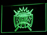 Sacramento Kings LED Neon Sign USB - Green - TheLedHeroes