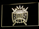 Sacramento Kings LED Neon Sign Electrical - Yellow - TheLedHeroes