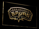 San Antonio Spurs LED Neon Sign Electrical - Yellow - TheLedHeroes