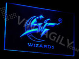 FREE Washington Wizards LED Sign - Blue - TheLedHeroes