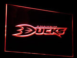 Anaheim Ducks LED Neon Sign Electrical - Red - TheLedHeroes