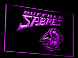 FREE Buffalo Sabres (2) LED Sign - Purple - TheLedHeroes