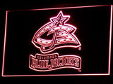 Columbus Blue Jackets LED Neon Sign USB - Red - TheLedHeroes