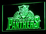 Florida Panthers LED Neon Sign USB - Green - TheLedHeroes