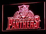 Florida Panthers LED Neon Sign USB - Red - TheLedHeroes