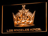 Los Angeles Kings LED Neon Sign Electrical - Orange - TheLedHeroes