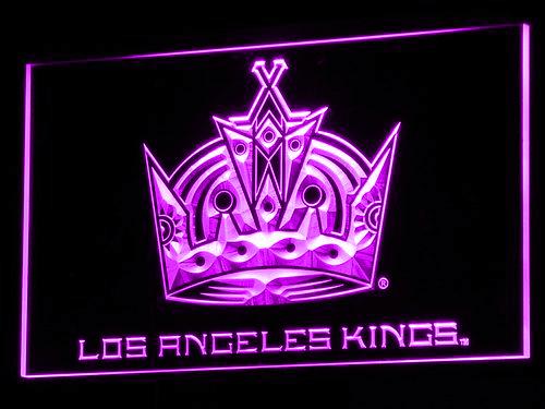 Los Angeles Kings LED Neon Sign Electrical - Purple - TheLedHeroes
