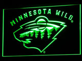 FREE Minnesota Wild (3) LED Sign - Green - TheLedHeroes