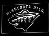 Minnesota Wild (3) LED Neon Sign Electrical - White - TheLedHeroes