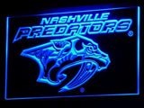 Nashville Predators LED Neon Sign Electrical - Blue - TheLedHeroes