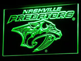 Nashville Predators LED Neon Sign USB - Green - TheLedHeroes