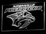 Nashville Predators LED Neon Sign Electrical - White - TheLedHeroes