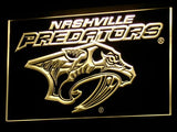 FREE Nashville Predators LED Sign - Yellow - TheLedHeroes