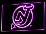 New Jersey Devils LED Neon Sign USB - Purple - TheLedHeroes