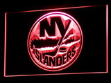 New York Islanders LED Neon Sign Electrical - Red - TheLedHeroes