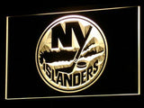 New York Islanders LED Neon Sign Electrical - Yellow - TheLedHeroes