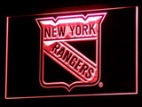 New York Rangers (3) LED Neon Sign USB - Red - TheLedHeroes