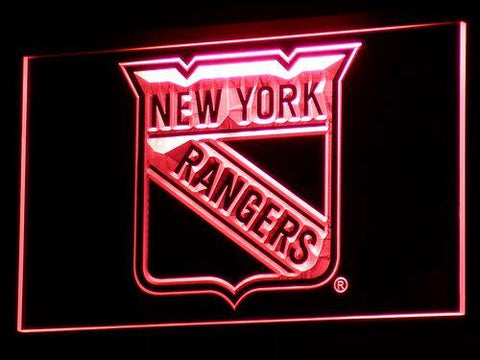 New York Rangers (3) LED Neon Sign Electrical - Red - TheLedHeroes