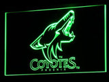 Phoenix Coyotes LED Neon Sign USB - Green - TheLedHeroes