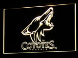 Phoenix Coyotes LED Neon Sign USB - Yellow - TheLedHeroes