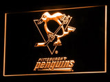 Pittsburgh Penguins LED Neon Sign Electrical - Orange - TheLedHeroes
