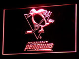 Pittsburgh Penguins LED Neon Sign Electrical - Red - TheLedHeroes